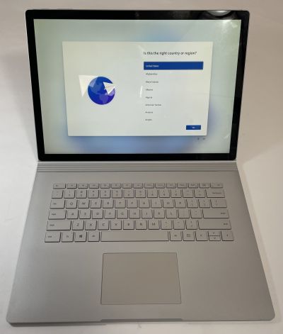 Portatil Microsoft Surface Book 2 15&quot; Core i7 8650U 16GB 512GB NVMe Windows 11